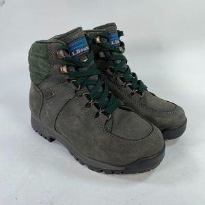 Vintage LL Bean Gore-Tex Green Hiking Boots